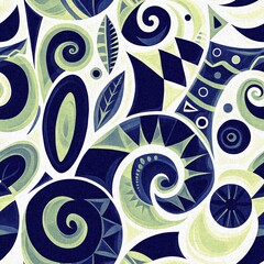 Dark geo shapes for masculine fashion graphic design fabric texture with seamless allover effect. Modern summer shirt pattern or decorative geometric background for social media doodle mix