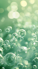 bubbles and bokeh