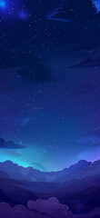 Obraz premium starry night sky