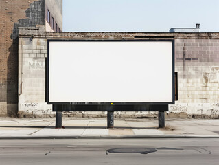 Obraz premium billboard on the street