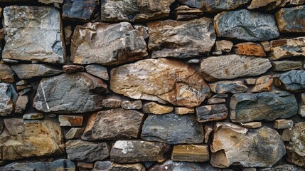 Fototapeta premium Stone wall texture background