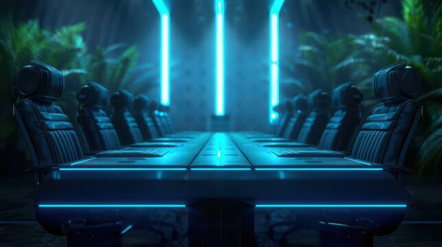 Amidst a supernatural scene