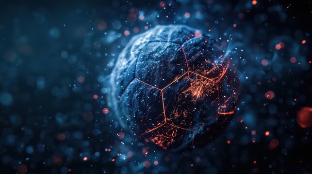 In a supernatural scene