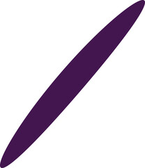 Purple Line Vector Graphic 
