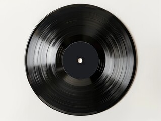 Obraz premium Black Vinyl Record
