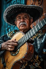Obraz premium Man playing guitar