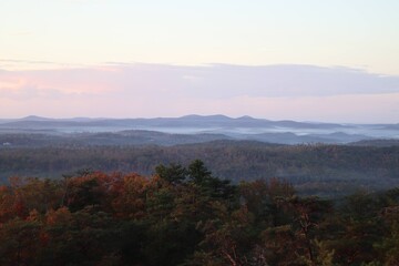 Sunrise in the Mountains
