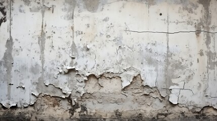 Obraz premium Gritty textured concrete wall weathered cement background with scratches, aged grey surface