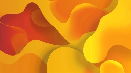 Fototapeta premium Abstract Yellow and Orange Gradient Background