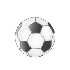 Naklejka premium Football soccer logo illustration png