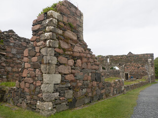 Convento de Iona, en la Isla de Iona, en Escocia, Reino Unido, Europa