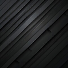 Obraz premium Dark deep black dynamic abstract vector background with diagonal lines. Modern creative premium gradient