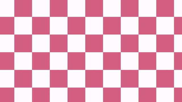 Animated Checked gingham picnic blanket  moving motion background [4K]