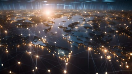 An overview of a global business structure emphasizing networking data analysis and HR. Concept Global Business Structure, Networking, Data Analysis, Human Resources, Organizational Development