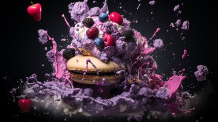 Irresistible ice cream delight   indulge your sweet cravings with every scrumptious bite