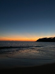 Fototapeta premium sunset on the beach