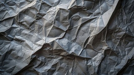 Texture of wrinkled paper used as wallpaper design