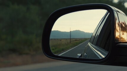 Fototapeta premium Car Rear Mirror