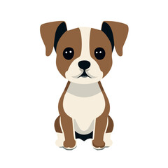 Fototapeta premium Cute Little Dog - IA generativa
