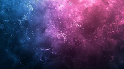 Obraz premium black blue pink , grainy noise grungy empty space , spray texture color gradient shine bright light and glow rough abstract retro vibe background template