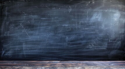 Obraz premium Empty chalkboard backdrop