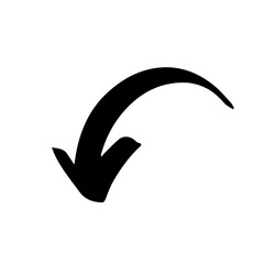 vector illustration of an arrow