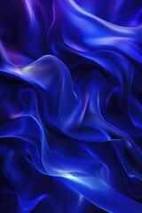 Fototapeta premium A detailed view of a vibrant purple and blue fabric