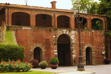  Porta San Pietro, lucca, toscana, Italia	