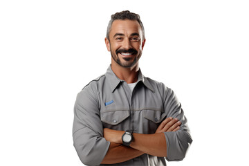 European men mechanic on transparent background png cutouts. Images for graphic designers. Image for flyers. Topics related to mechanic. Mechanic world. Job offer. Recruitment. European.