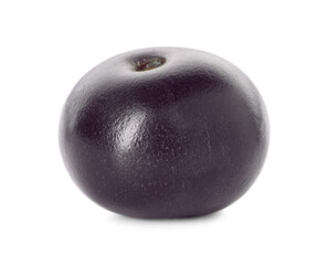 Fresh ripe acai berry isolated on white