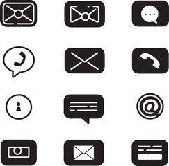 set of icons for web