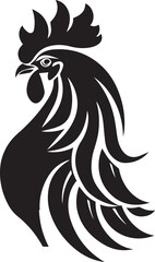 Obraz premium rooster isolated on white background