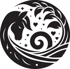 silhouette of a couple with heart