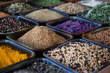 Fototapeta premium Spices and herbs 