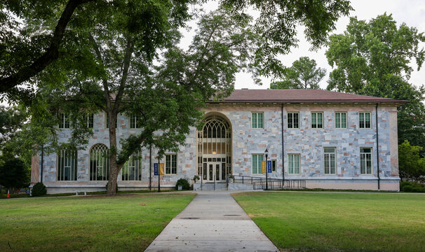 Convocation Hall, one of the first two buildings on Emory University's campus, Atlanta, Georgia, USA