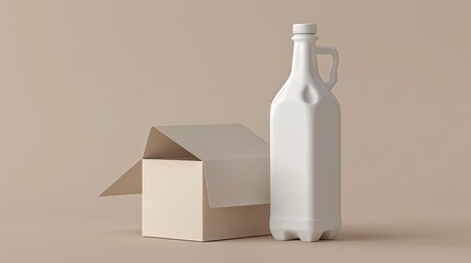  Milk box stock photo Milk Carton, Milk, Packaging, Box - Container, Cream - Dairy Product