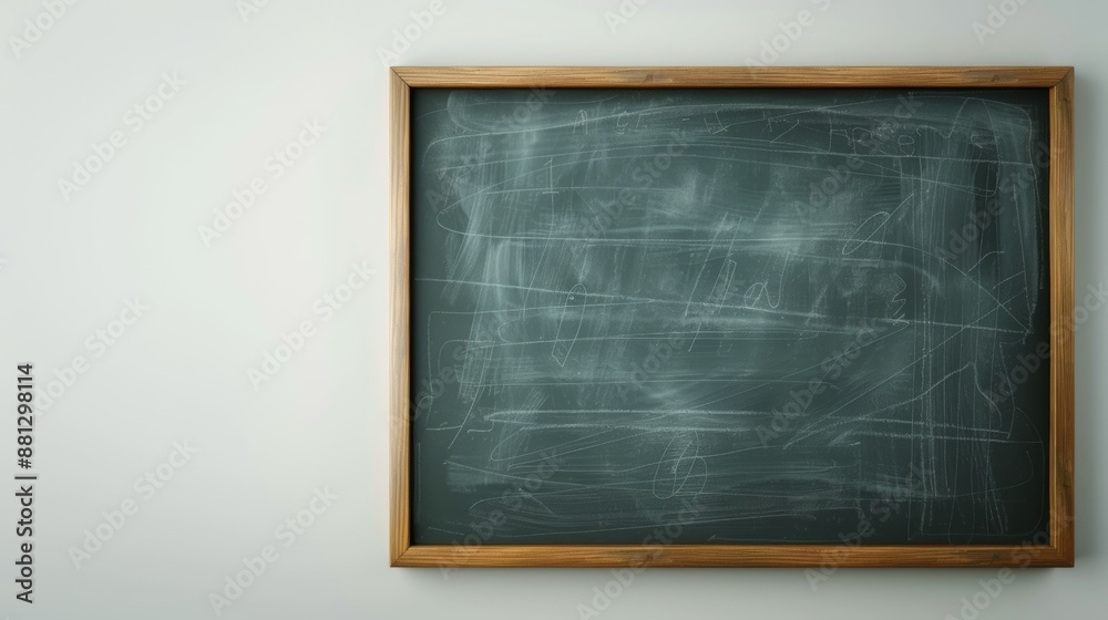 Canvas Prints A blackboard with a lot of writing on it