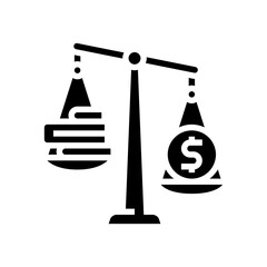 judicial corruption money business cash glyph icon vector. judicial corruption money business cash sign. isolated symbol illustration