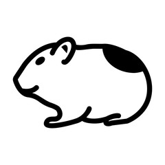 hamster Line Icon