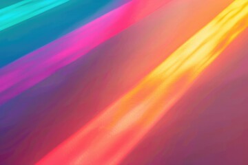Obraz premium Blurry image of a rainbow colored background suitable for use in creative projects, such as digital art or graphic design