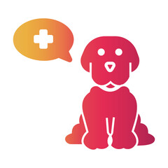 veterinary  Gradient icon
