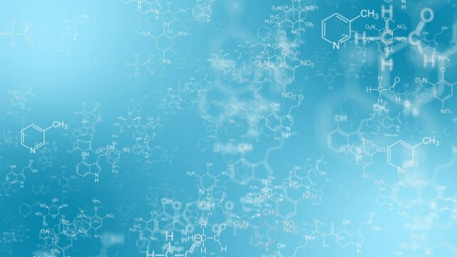 Scientific Chemical Formulas Healthcare Molecule Research Discoveries