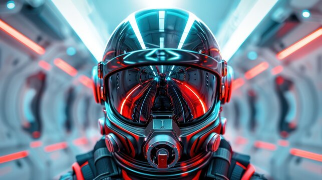 A Glimpse into the Future of Space Exploration Advanced Spacesuit Technology Unveiled, Featuring Futuristic Gear and Cutting-Edge Design for Interplanetary Missions This Next-Generation Spacesuit is - Powered by Adobe