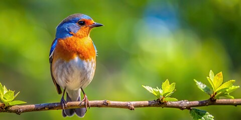 Obraz premium Bird perched on a tree branch , nature, wildlife, outdoors, feathers, avian, perched, trees, beauty, animal, wings, serene, peaceful