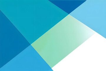 Abstract blue and green background, Ai Generated