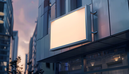 Fototapeta premium billboards on the street