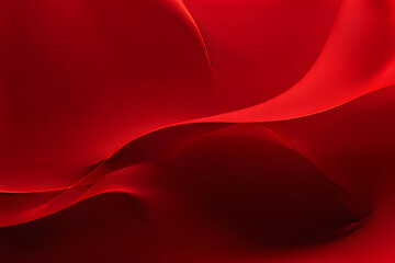 Abstract red background, AI Generated