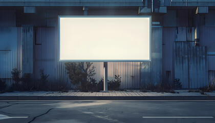 Fototapeta premium billboards on the street