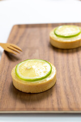 Heal your soul with freshly baked lemon tart snacks on the weekends