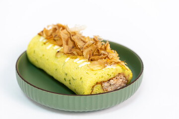Enjoy delicious tuna cake rolls on weekend afternoons